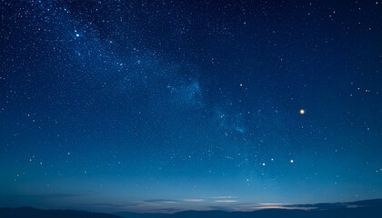 満天の星空　背景素材　風景