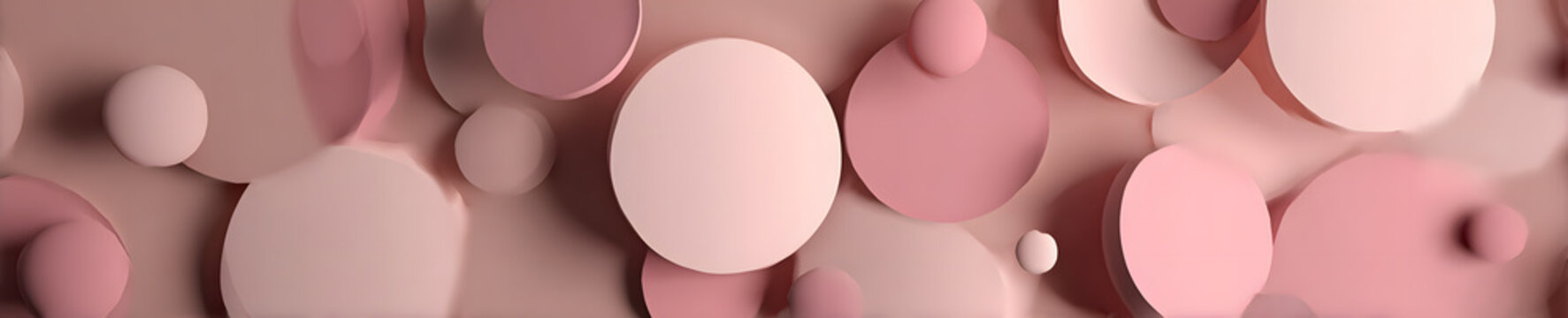Soft 3D Organic Shapes in Blush Pink with Elegant Shadow Contrast create graceful and contemporary visual perfect feminine luxury branding.The smooth,flowing forms in gentle blush pink evoke softness,