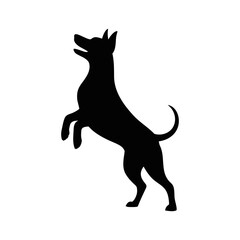 Dog Breed Silhouettes Collection – Labrador, German Shepherd, Bulldog – Vector Clipart for T-shirt, Stickers, and Prints