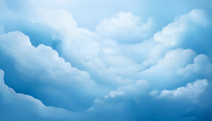 soft pastel blue gradient backdrop featuring delicate hazy cloud shapes texture pastel background
