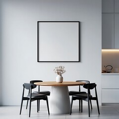 Eco-Friendly Brown Paper Shopping Bag with Handle and Green Foliage Backdrop