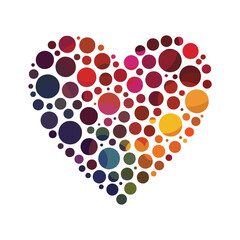 Bright and unique International Dot Day vector designs including rainbow dot waves, dot balloons, galaxy-inspired dots, animal silhouettes, and mosaic hearts celebrating creativity.