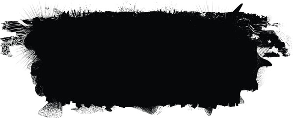 Grunge textured banner with rough edges. Speckled texture. Overlay grunge texture . Simply place texture over any object to create grunge effect . Banner with scratched surface for your design.