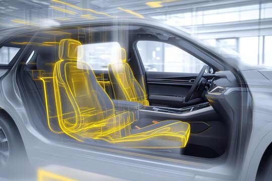 Advanced automobile safety technologies in modern vehicles