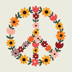Peace Day vector design collection with doves, olive branches, typography art, diverse characters, Earth love, and non-violence symbols – flat color and clean vector style