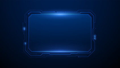 abstract hud ui gui future futuristic screen system virtual design