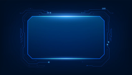 abstract hud ui gui future futuristic screen system virtual design.