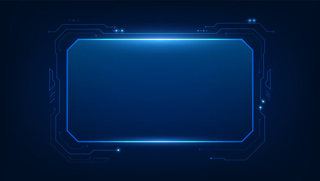 abstract hud ui gui future futuristic screen system virtual design.