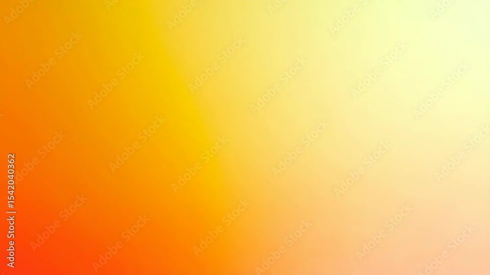 Poster abstract color gradient with blurred transitions in warm tones for visual design