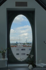 ovales Fenster