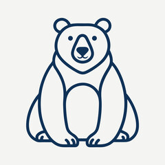 polar bear vector