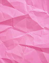 Fototapeta premium pink crumpled paper