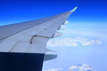 Flying over Greenland © Kaoru