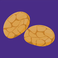 Traditional Italian Amaretti Cookies with Crunchy Texture and Almond Flavor

