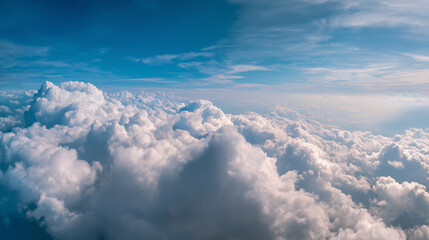 Blue sky background