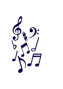 note musique ronde blanche cle de sol