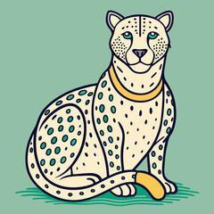 tiger, animal, cat, cartoon, vector, illustration, wild, mammal, wildlife, art, zoo, feline, nature, fur, predator, drawing, baby, head, cheetah, big, striped, animals, cute, safari, leopard