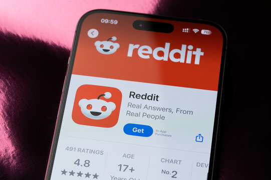 Reddit mobile application ranking