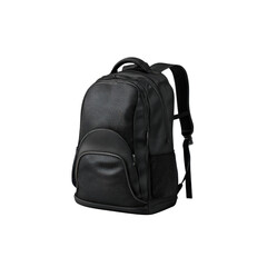 Classic black backpack suitable for school or daily use