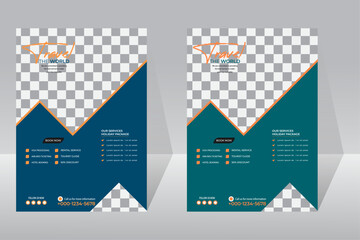 Travel Flyer Design Template