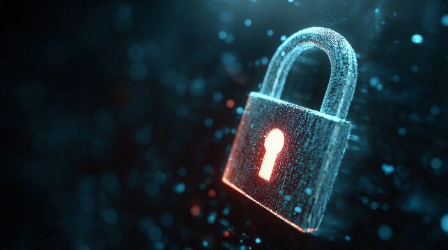 Coputer internet cyber security background. Cyber crime vector illustration. digital lock vector illustration EPS 10.