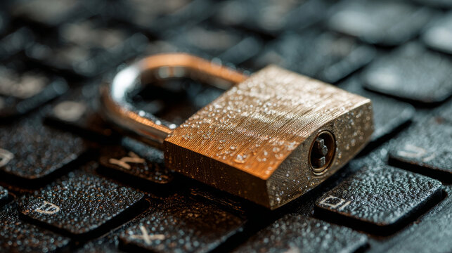 Coputer internet cyber security background. Cyber crime vector illustration. digital lock vector illustration EPS 10.