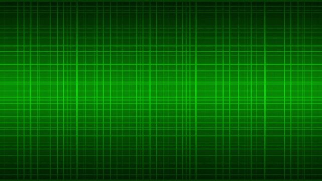 Green random grid line technology abstract animated background