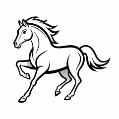 horse vector illustration
