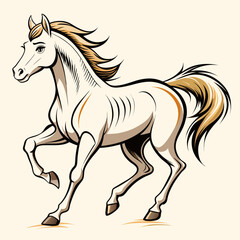 horse vector illustration