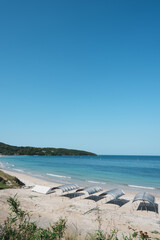 【縦写真】下関の土井ヶ浜の風景