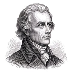 Engraved Portrait Symbolizing Stability - Reliability