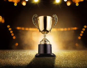 Achievement success in education awards concept.