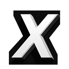 Obraz premium Letter X collage 