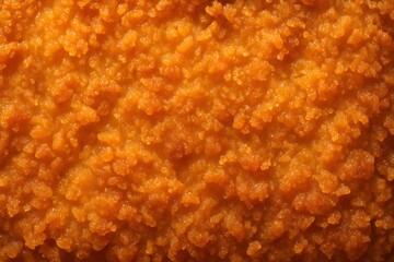 Close-up Texture of Crispy Golden-Brown Fried Food