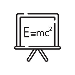 Molecule, cell, atom, protein editable stroke outline icon.