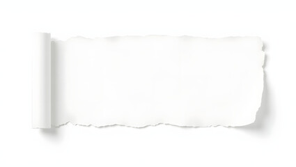 Torn Paper: Modern Minimalist Design natu.Generated with AI