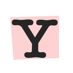 Letter Y collage