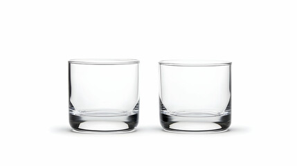 Jug and glass with water isolated on transparent background