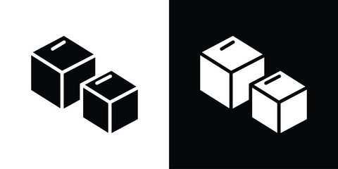 Ice icon black silhouette for web, and mobile app