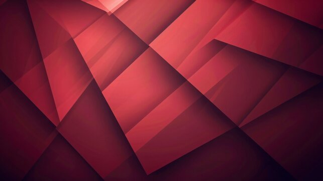 Abstract maroon geometric overlay layers background