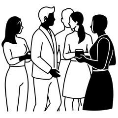 silhouette of a young couple