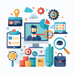 SEO Power Play – Visualizing Strategies Behind Online Search Optimization
