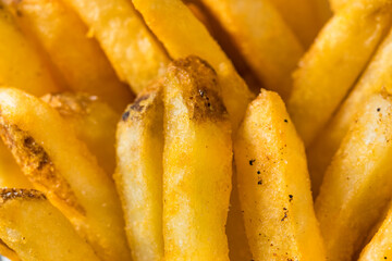 Homemade Fast Food Golden French Fries