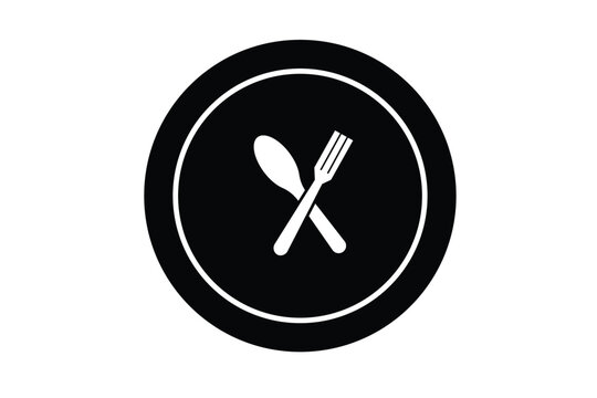 Tablespoon And Fork - Vector