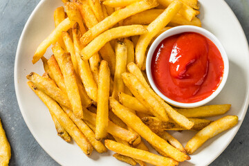 Homemade Fast Food Golden French Fries