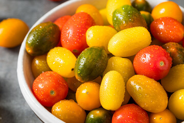 Organic Raw Heirloom Cherry Tomatoes