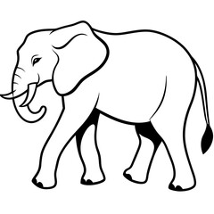 elephant vector illustration