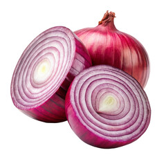 red onion slices