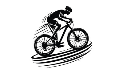 Bicycle Silhouette Vector