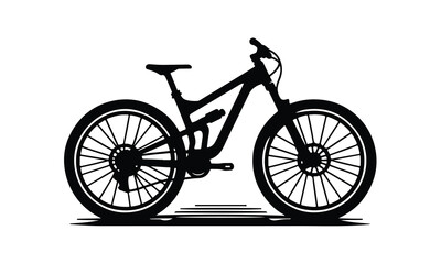 Bicycle Silhouette Vector